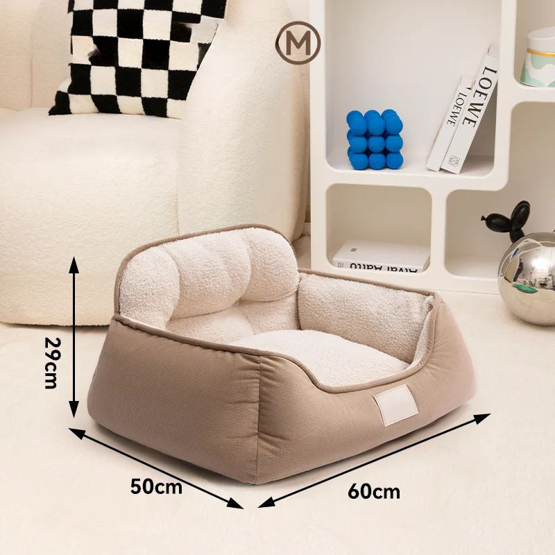 Cozy Plush Warm Pet Bed